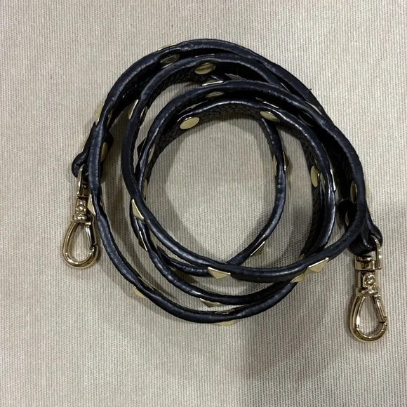 Bandolier Black and Gold Phone Case Strap - Picture 3 of 4